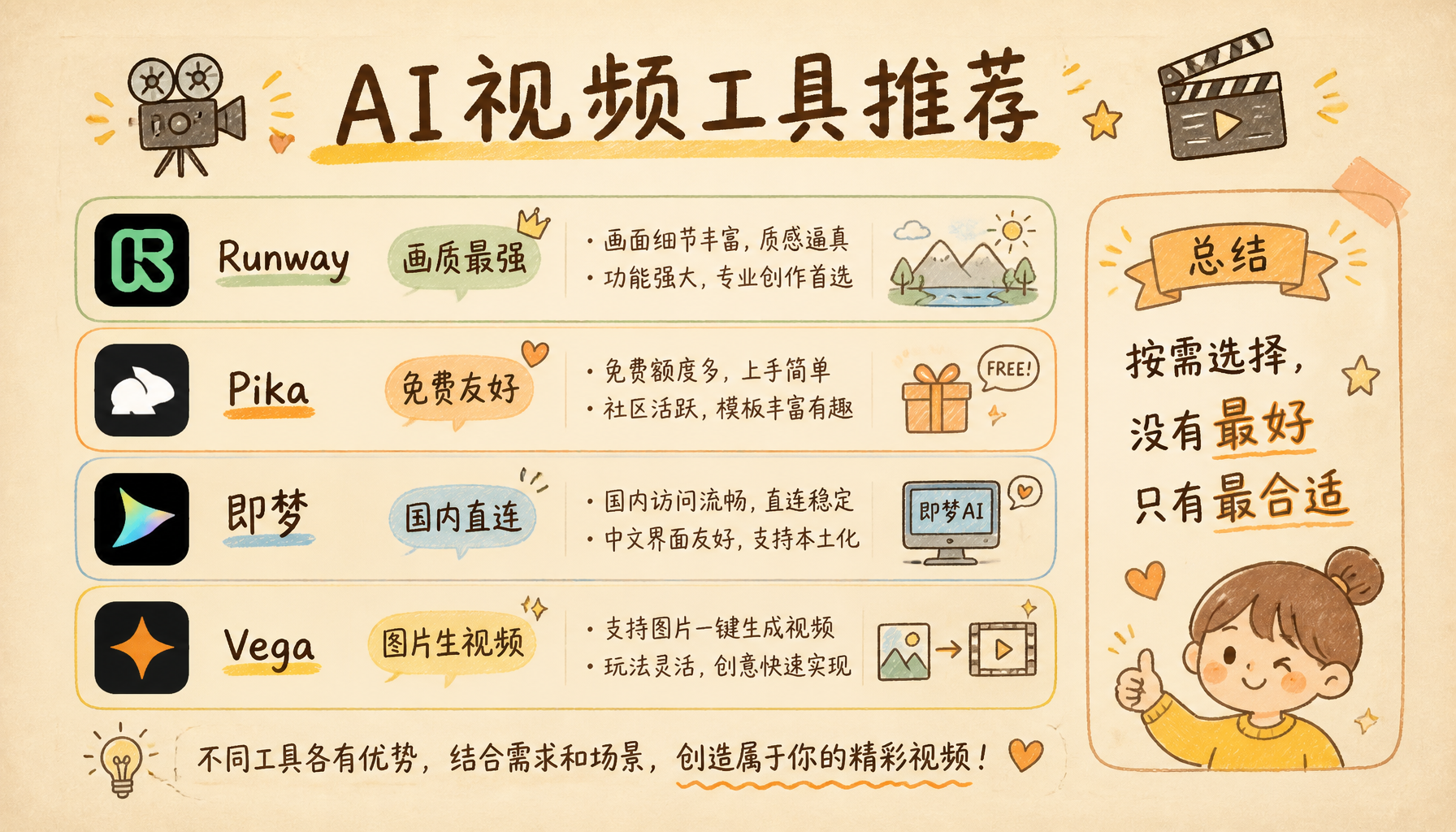 AI视频工具推荐